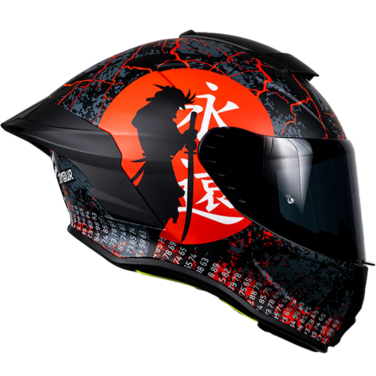 CASCO BUSTER RIDER ARMOUR ROJO