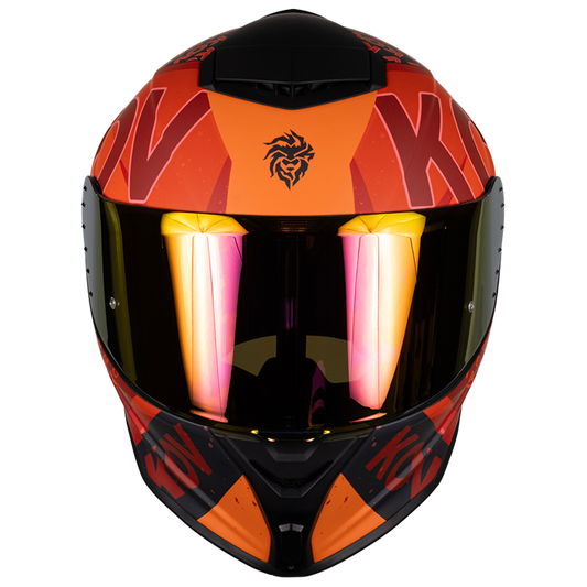 CASCO BUSTER FLOW ROJO Cascos KOV + de motociclista