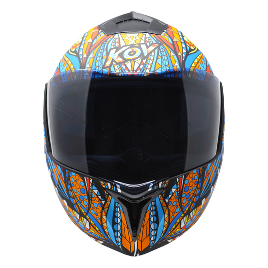 CASCO STEALTH ALEBRIJE AZUL Cascos KOV + de motociclista