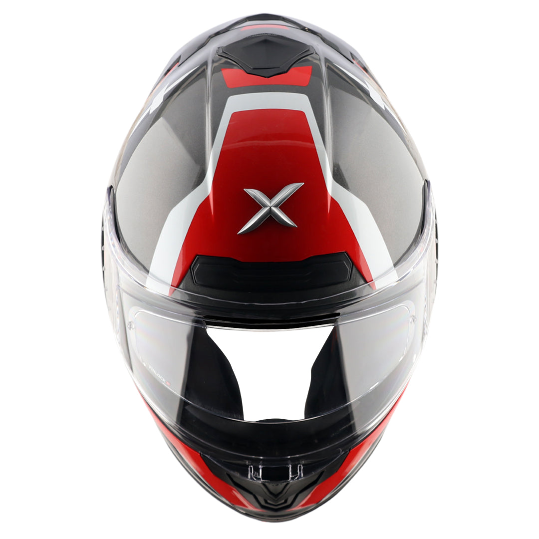 CASCO SABER SPARK NEGRO/ROJO
