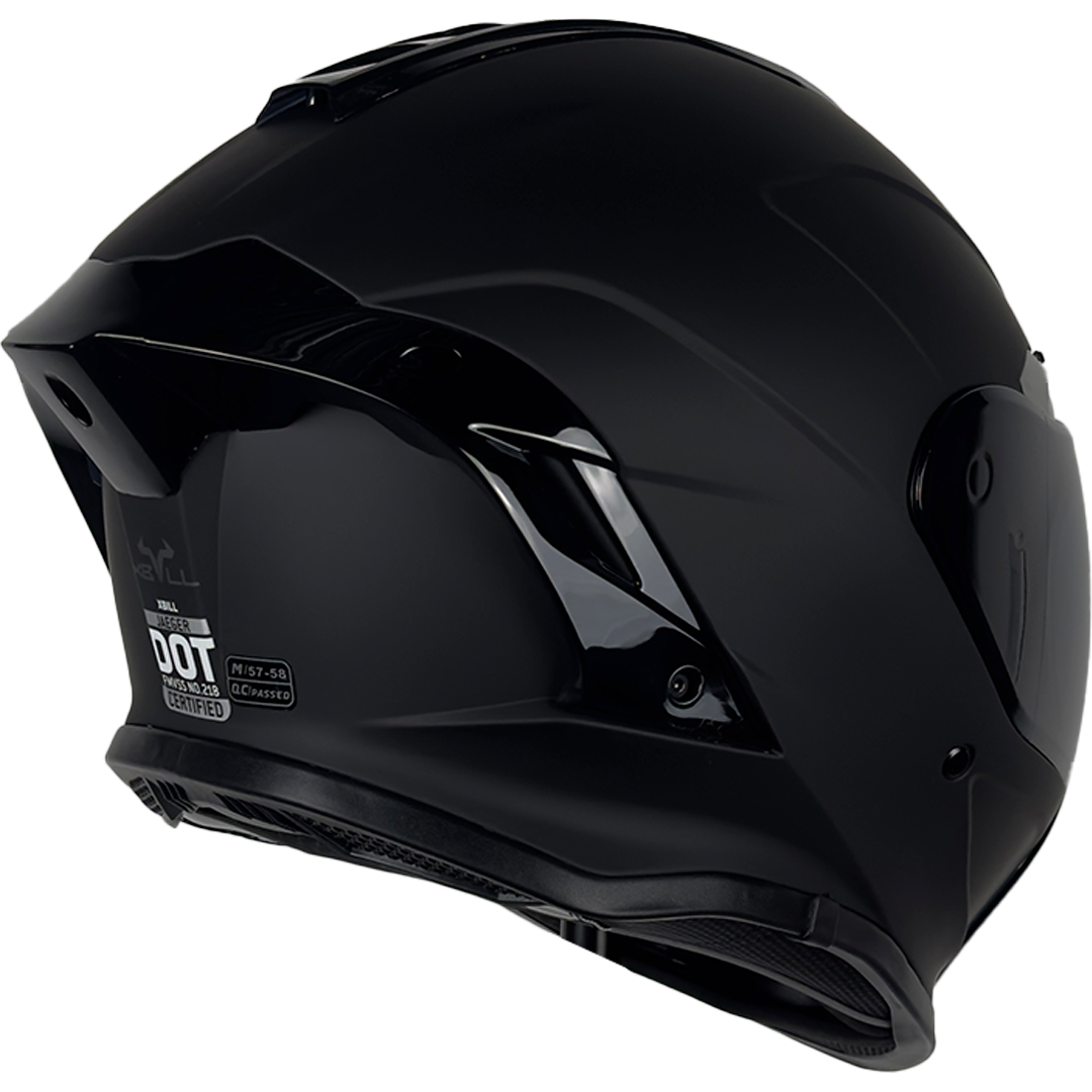 XBULL CASCO JAEGER NEGRO MATE