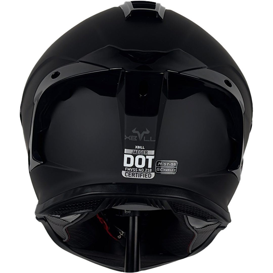 XBULL CASCO JAEGER NEGRO MATE