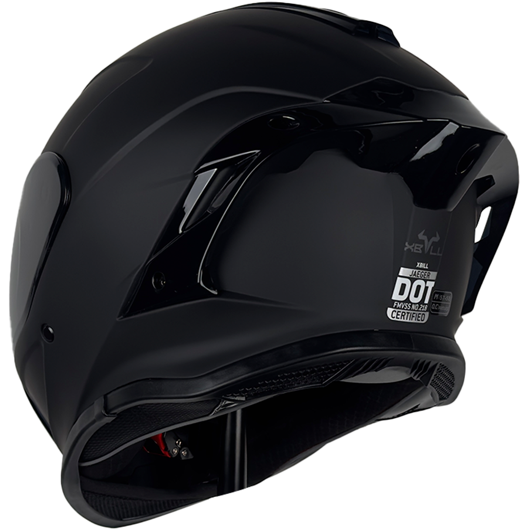 XBULL CASCO JAEGER NEGRO MATE