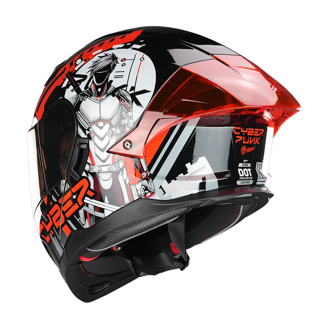 CASCO STARK CYBER CYBER PUNK Cascos KOV + de motociclista
