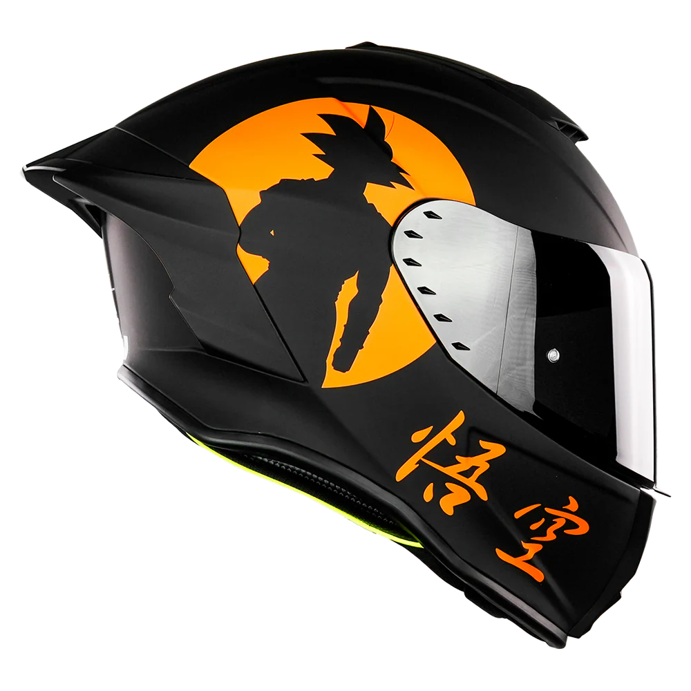 dragonball z motorcycle helmet CASCO DRAGON BALL Z BUSTER GOKU – MOTO BAJIO