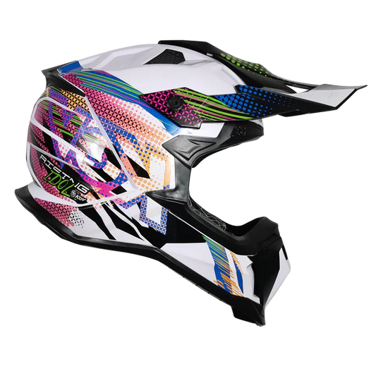 CASCO CROSS RISING IDOL BLANCO
