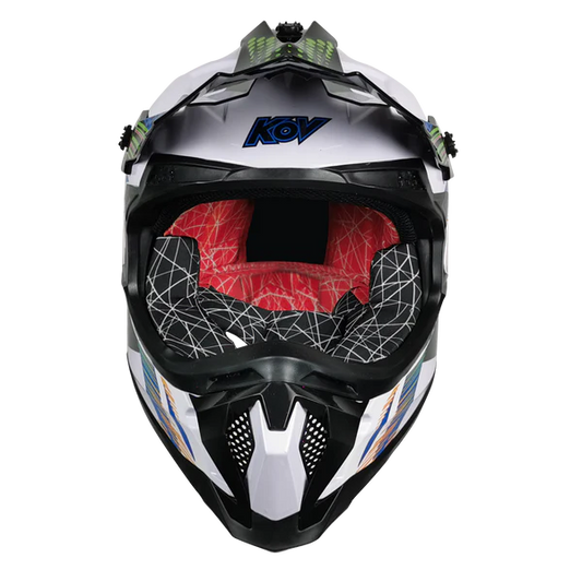 CASCO CROSS RISING IDOL BLANCO