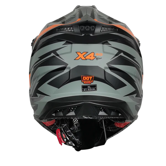 CASCO CROSS X4-GO VERDE