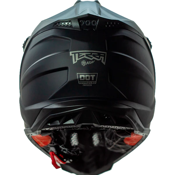 CASCO CROSS SOLIDO NEGRO MATE