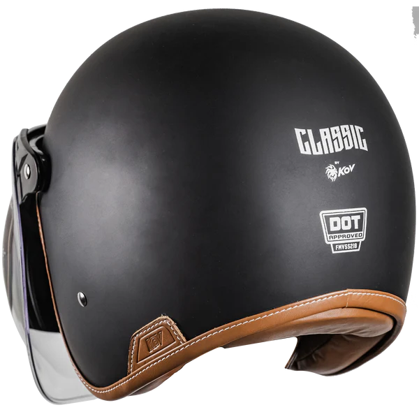 CASCO CLASSIC NEGRO MATE