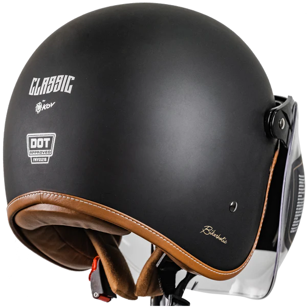 CASCO CLASSIC NEGRO MATE