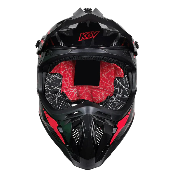 CASCO CROSS DIRT ROJO