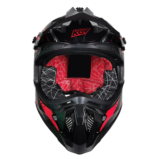 CASCO CROSS DIRT ROJO