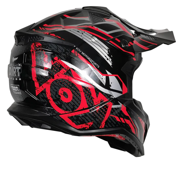 CASCO CROSS DIRT ROJO