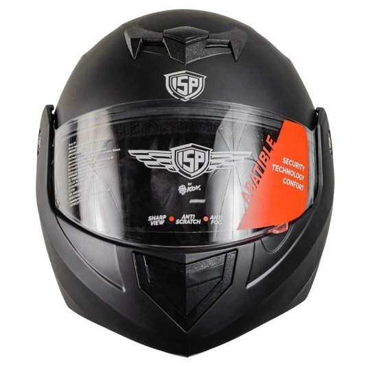ISP CASCO RAW SOLIDO NEGRO MATE