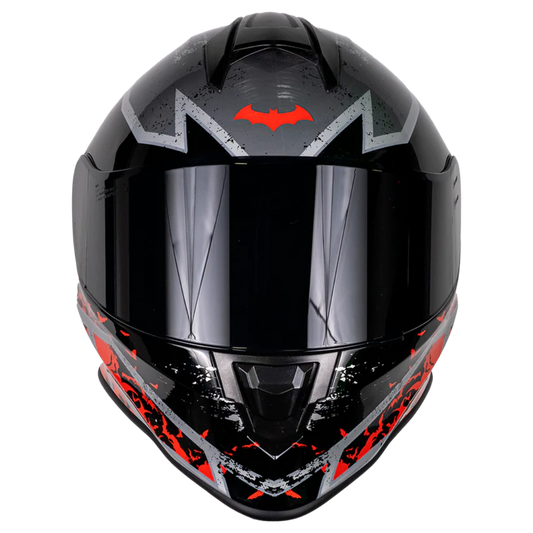 DC CASCO KROON BATMAN ROJO