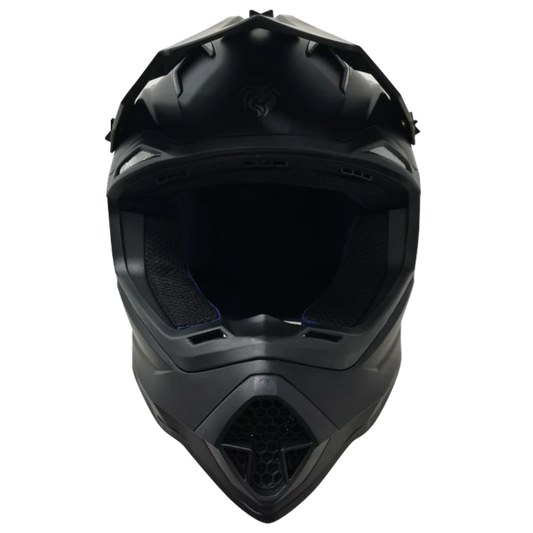 CASCO HUNTER SOLIDO NEGRO MATE