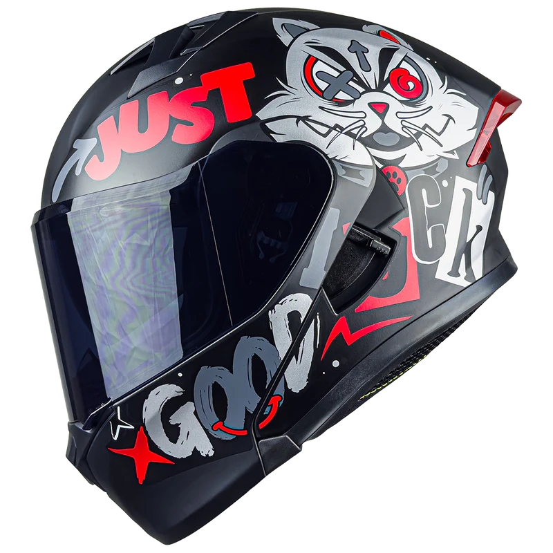 CASCO FURIA KIT N BUN ROJO
