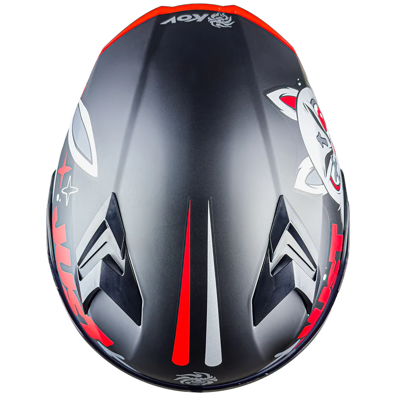 CASCO FURIA KIT N BUN ROJO