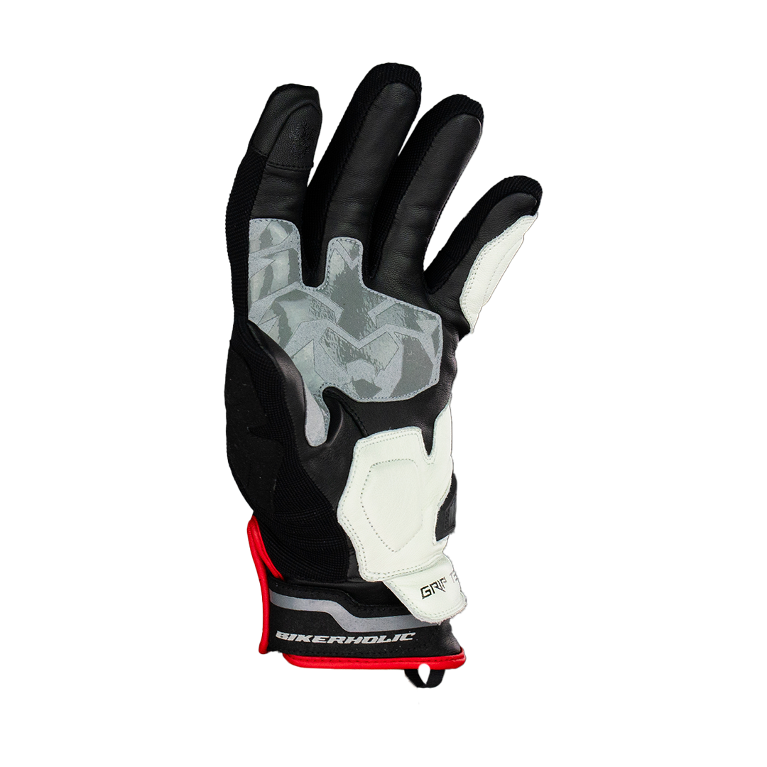 GUANTE KOV PIEL BORDERLINE NEGRO Guantes KOV + de motociclista