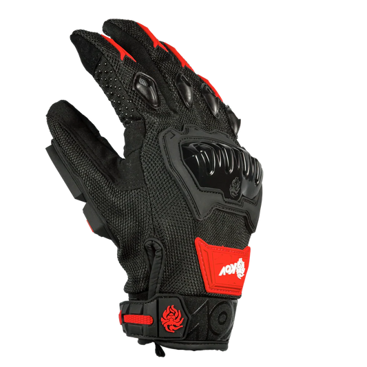 GUANTE KOV DELTA NEGRO / ROJO