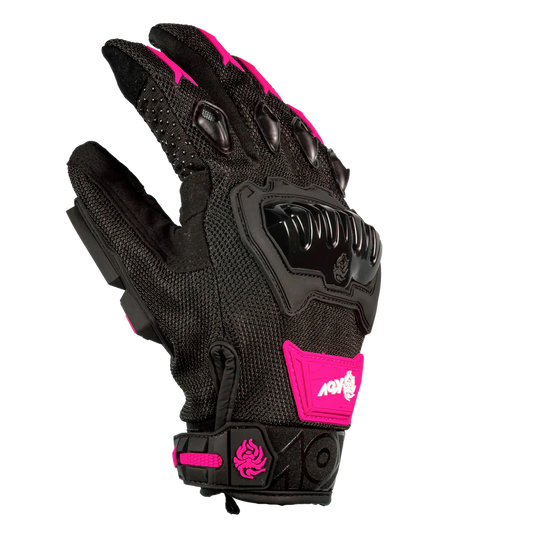 GUANTE KOV DELTA NEGRO / ROSA