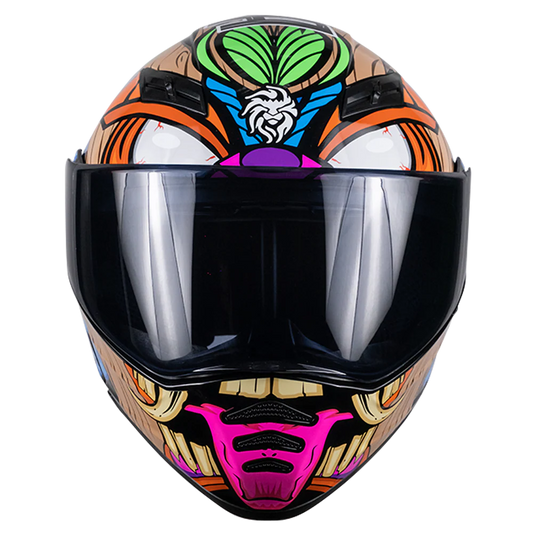 CASCO ESTELAR HAKA CON LUZ LED