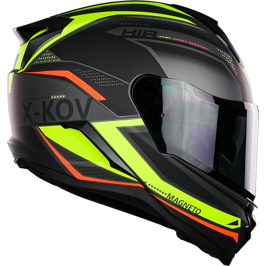X-KOV CASCO MAGNETO NITRO NEON AMARILLO