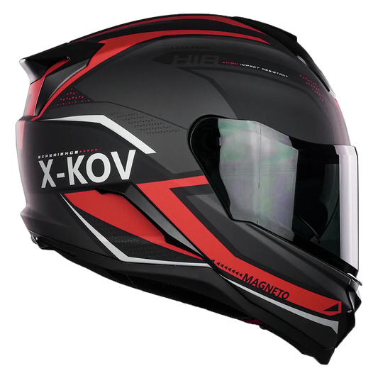 X-KOV CASCO MAGNETO NITRO ROJO