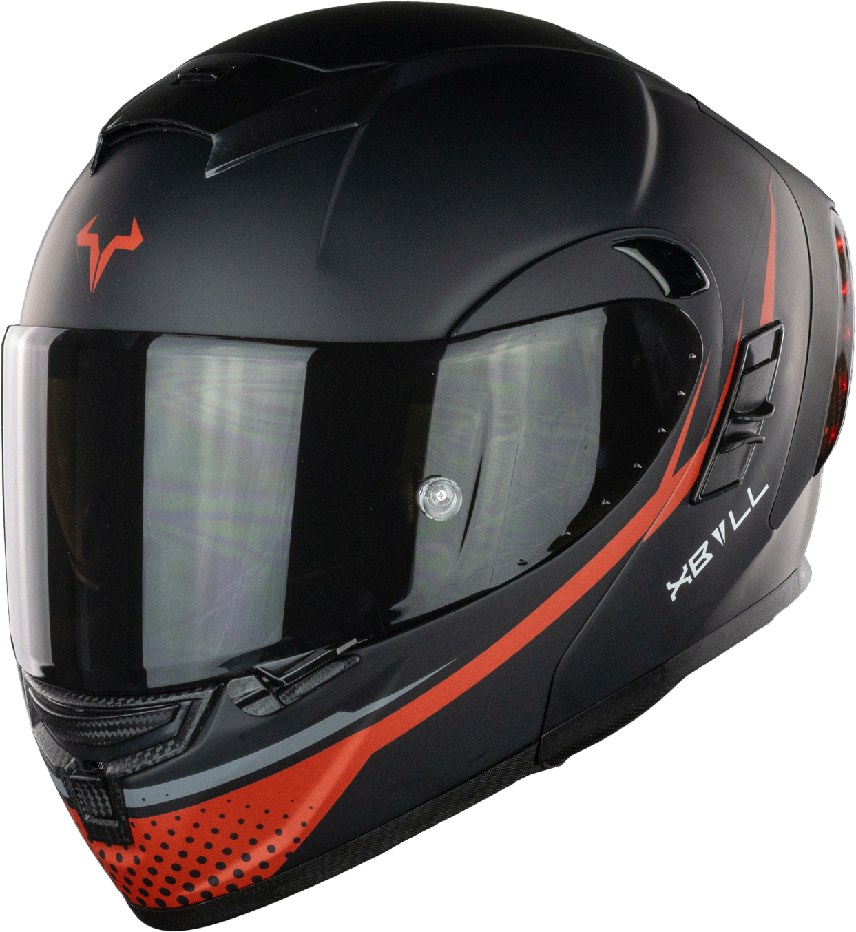 PULSE NEGRO ROJO CON LED