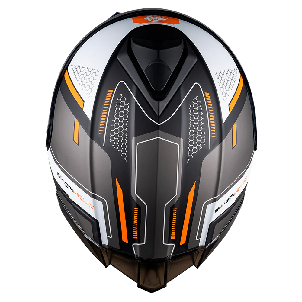 CASCO THUNDER REVENGE NARANJA
