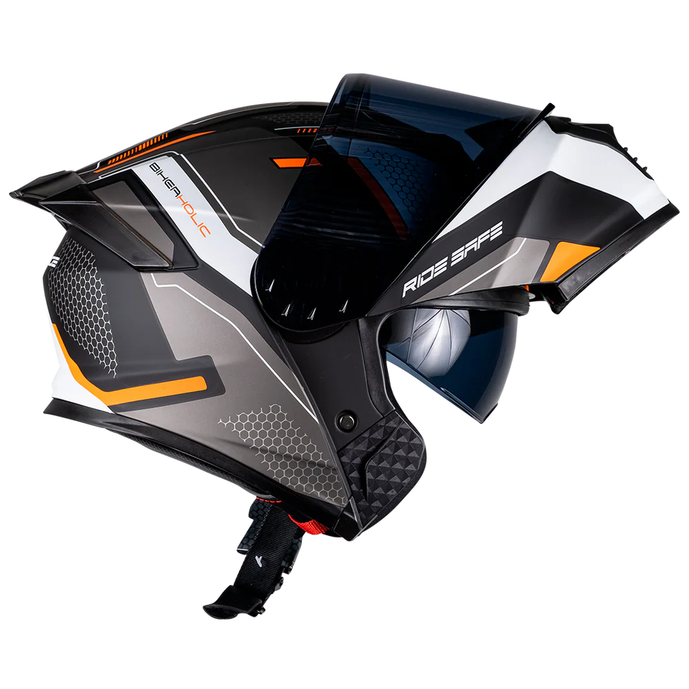 CASCO THUNDER REVENGE NARANJA