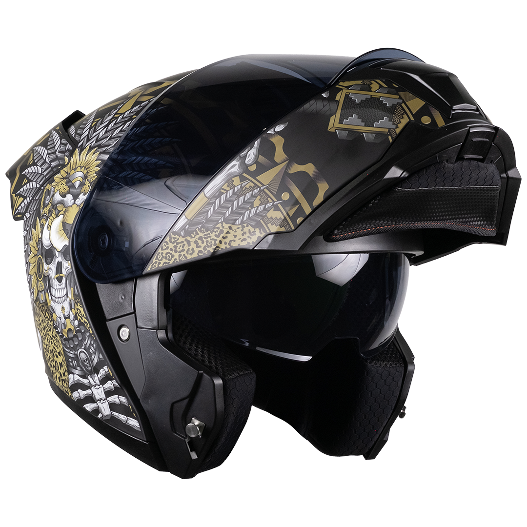 CASCO LITIO OBSIDIAN DORADO 5
