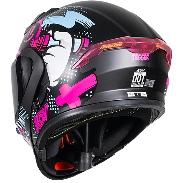 CASCO FURIA TAGGER MORADO