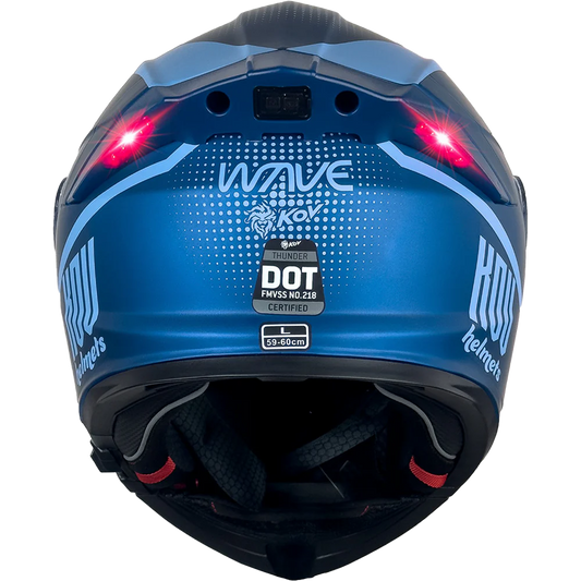 CASCO THUNDER WAVES AZUL