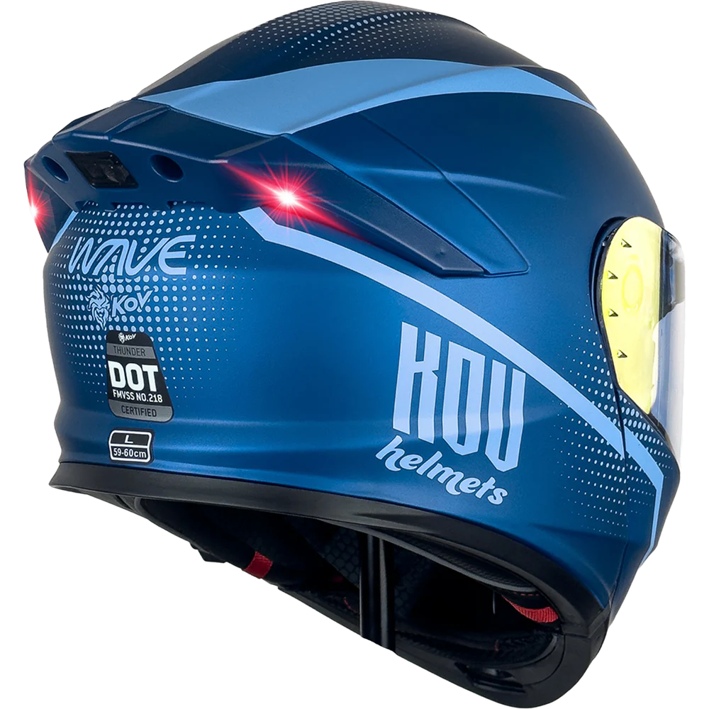 CASCO THUNDER WAVES AZUL