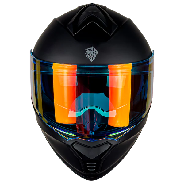 CASCO THUNDER LED NEGRO MATE