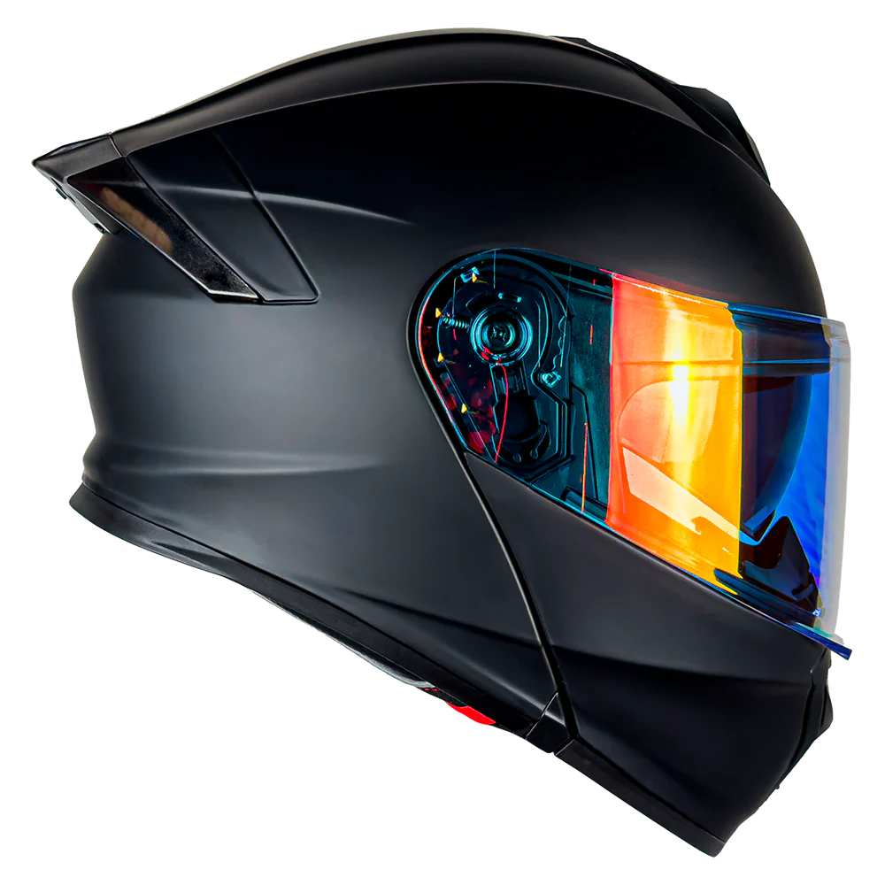 CASCO THUNDER LED NEGRO MATE