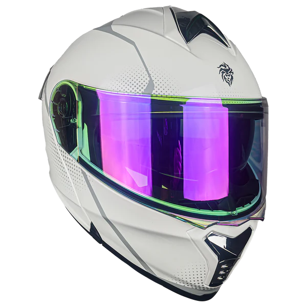 CASCO THUNDER WAVES BLANCO