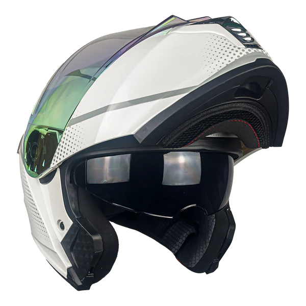 CASCO THUNDER WAVES BLANCO
