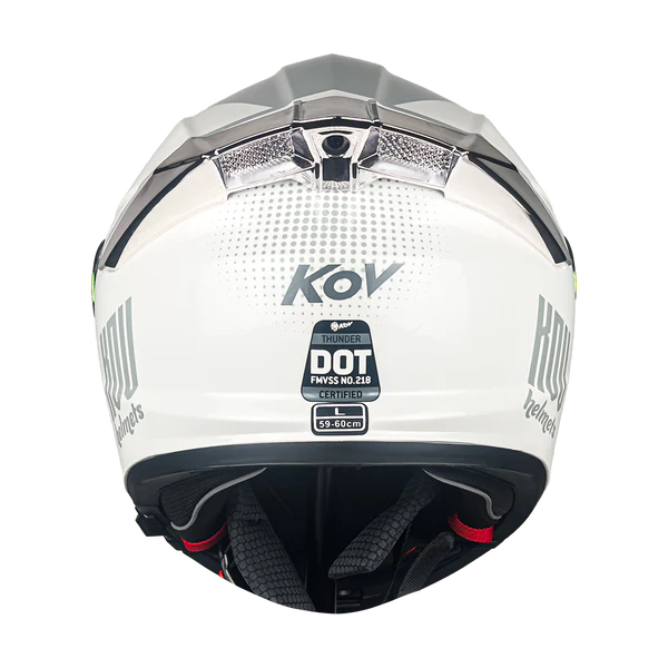 CASCO THUNDER WAVES BLANCO