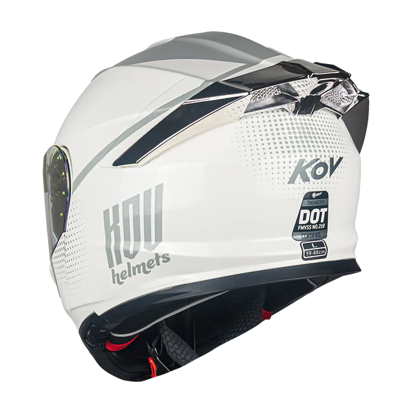 CASCO THUNDER WAVES BLANCO