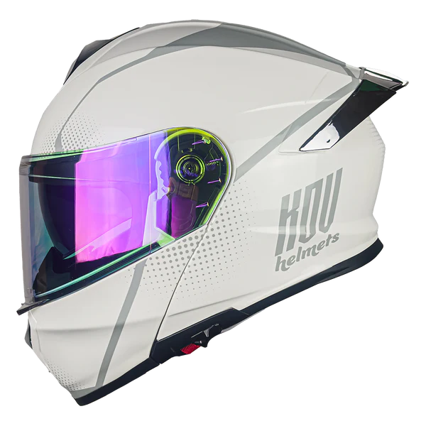 CASCO THUNDER WAVES BLANCO