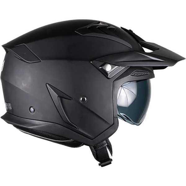 X-KOV CASCO TRACKER NEGRO MATE