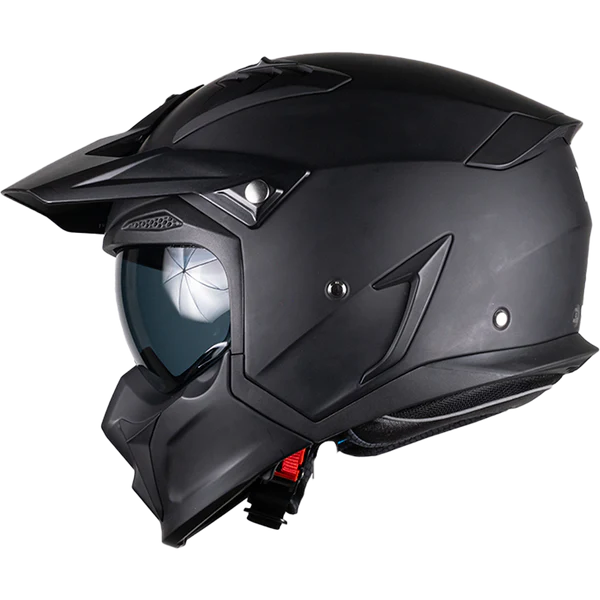 X-KOV CASCO TRACKER NEGRO MATE