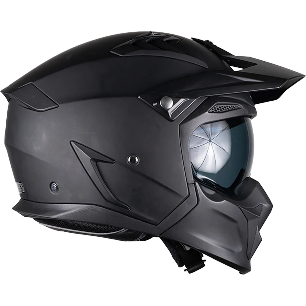 X-KOV CASCO TRACKER NEGRO MATE