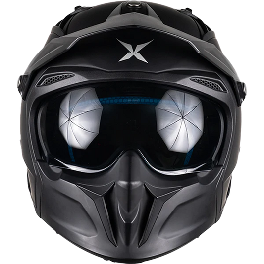 X-KOV CASCO TRACKER NEGRO MATE
