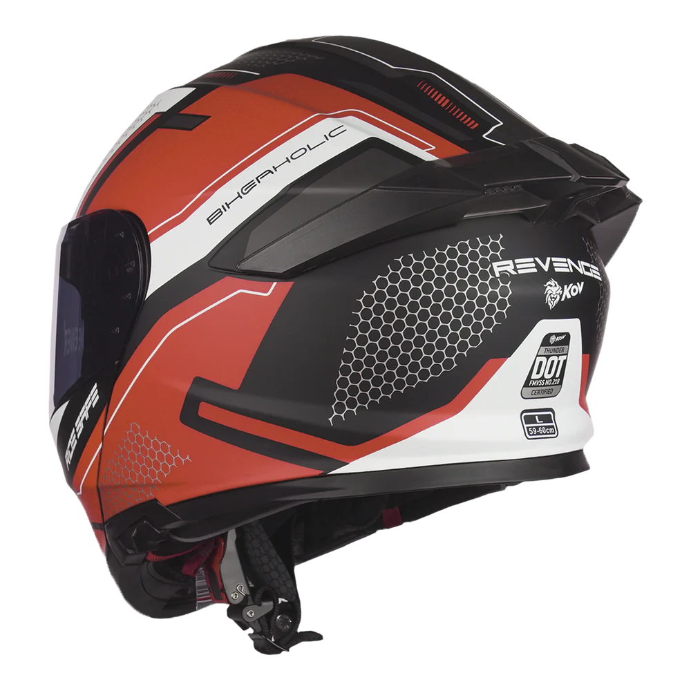CASCO THUNDER REVENGE ROJO