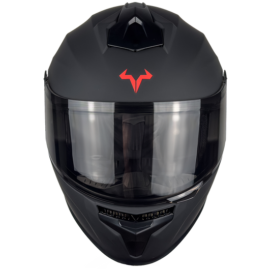 XBULL CASCO BALTO NEGRO MATE