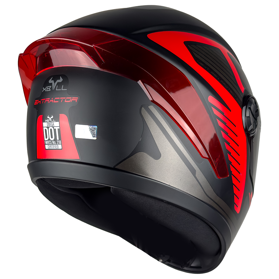 XBULL CASCO OMEGA EXTRACTOR ROJO